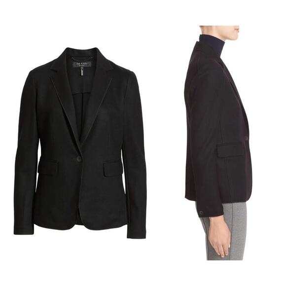 rag & bone Club Wool Blazer Size 6 - Picture 2 of 9